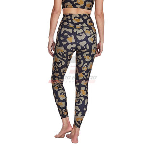 Active Fitness Leggings de sport pour femmes avec contrôle du ventre Leggings de yoga d'été - Product Image 3