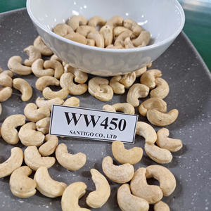 สินค้าพร้อมส่งซานทิโก้เม็ดมะม่วงหิมพานต์ noix de cajou W450เม็ดมะม่วงหิมพานต์ Kaju OEM บรรจุภัณฑ์ ODM - Product Image 1