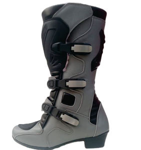 Wholesale Cheap Price Waterproof Breathable Comfortable Durable Lightweight Genuine Leather Motorbike Riding Shoes All Seasons - Product Image 3