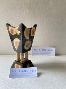 Haute qualité Bakhoor bois et résine époxy Bakhoor brûleur d'encens prix de gros porte-encens Bakhoor brûleur pour l'exportation - Product Image 2