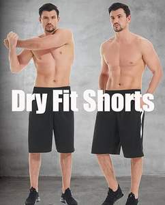 กางเกงขาสั้นออกกำลังกายผู้ชายแบบสบายๆ ระบายอากาศได้ดี แห้งเร็ว ลายเรียบ เอวยางยืด มีกระเป๋าใช้งานได้จริง สำหรับทุกฤดู - Product Image 4