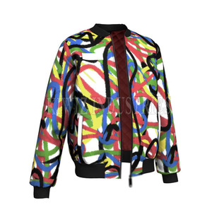 Vente en gros de logo personnalisé veste de sublimation pour hommes en polyester veste de sublimation imperméable à l'extérieur pour hommes - Product Image 3