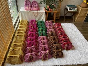 Hợp thời trang kim loại Crochet buổi tối đám cưới Túi ly hợp túi, buổi tối phụ nữ Túi với dây chuyền vàng và xử lý - Product Image 6