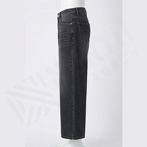 กางเกงยีนส์เดนิมคุณภาพสูง สำหรับฤดูใบไม้ร่วง/ฤดูหนาว สไตล์ลำลอง แห้งเร็ว ดีไซน์ใหม่ ขายดี สีสั่งทำได้ แฟชั่นระดับพรีเมียม - Product Image 3