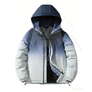 Chaqueta de Invierno de Burbuja de Lona Hecha a Medida para Hombre, Transpirable, 100% Fibra de Bambú, Logotipo Frontal, Precio al por Mayor, Más Vendida - Product Image 1