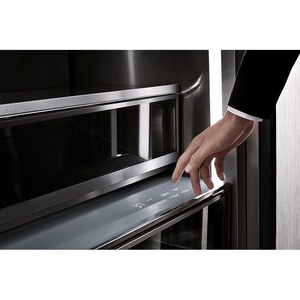 21,6 Cu. Réfrigérateur colonne électrique intelligent de 36 pouces avec connectivité Wi-Fi, caméra de visualisation à distance intégrée et ouverture par pression - Product Image 3