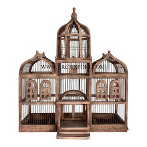 Jaulas para mascotas de estilo indio Premium Color marrón antiguo Forma rectangular Muebles para mascotas Casas y jaulas al precio más bajo Suministros - Product Image 5