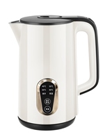 Bouilloire électrique LED populaire 1,8 L Bouilloire à eau chaude en acier inoxydable Bouilloire électrique en acier inoxydable Utilisation domestique Utilisation au bureau