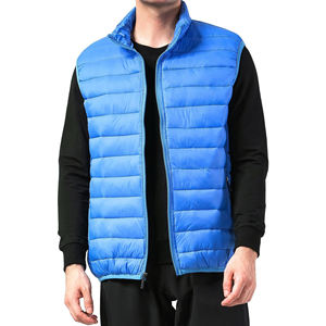 Chaleco Acolchado para Hombre, Abrigo Informal para Invierno, Viajes, Trabajo al Aire Libre, Estilo Urbano y Moda Diaria Cómoda - Product Image 1