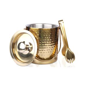 Cubo enfriador de vino de aluminio pulido, acabado reflectante de lujo, mejora la experiencia de servicio de vino disponible - Product Image 5