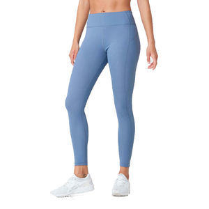 Leggings de mujer de cintura alta de longitud completa transpirable Spandex/poliéster 250-300 GSM estampado Yoga correr Fitness Leggings - Product Image 1