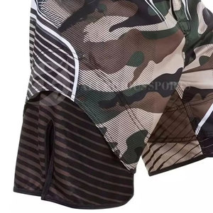 Shorts de MMA Hechos en Pakistán, Personaliza tus Propios Shorts de Lucha de May Thai 100% Poliéster con Etiqueta Privada - Product Image 5