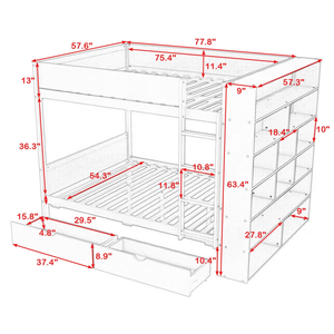 Giường tầng tiêu chuẩn aleiah của <span class=keywords><strong>Isabelle</strong></span> & Max MDF, và gỗ thông, giường tầng của chúng tôi ưu tiên sự an toàn của gia đình bạn - Product Image 3