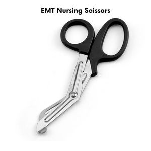 Ciseaux de traumatologie EMT en acier de haute qualité, durables, avec impression de logo personnalisée, réutilisables, certifiés CE, garantie 1 an par Debonairii - Product Image 5