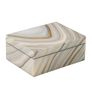 Lot de 2 boîtes à bijoux WoodMOP Work Lifestyle Products Design le plus récent, différentes tailles, boîtes de rangement pour pierres précieuses en bois, présentoir élégant - Product Image 4