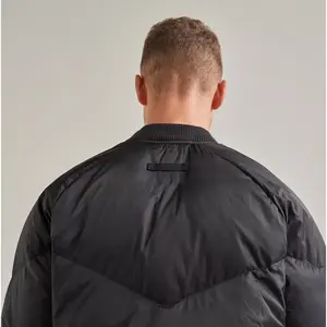 Chaqueta Acolchada de Moda Personalizada OEM de Fabricantes Originales, Chaqueta de Plumón Ligera de Invierno para Exteriores, Cortavientos para Hombre - Product Image 2