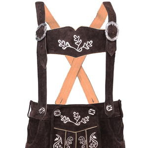 Custom Lederhosen for <b>Men</b> Premium German Oktoberfest Bavarian Suede <b>Leather</b> <b>Shorts</b> Wholesale Traditional Clothing Buyers - Product Image 6