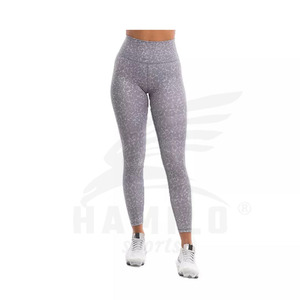 Highly Demanded Women's Mid Waist Fitness <b>Leggings</b> <b>Slim</b> Active Yoga Wear with Solid Pattern Private Label Pants - Product Image 1