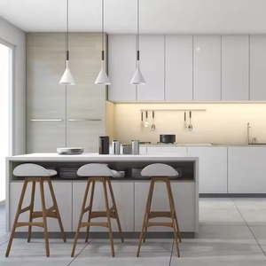 สินค้าใหม่พร้อมบรรจุภัณฑ์มาตรฐานสำหรับห้องครัวตู้ไม้เนื้อแข็งดีไซน์แบรนด์ชั้นนำทันสมัย - Product Image 3