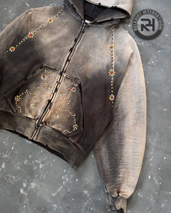 Sudadera con Capucha Extra Grande de Estilo Vintage con Lavado Ácido, Sudadera Personalizada 100% Algodón, Ropa Urbana Unisex, Venta al por Mayor, MOQ, Alta Calidad - Product Image 3