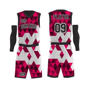 El último uniforme de baloncesto sublimado de malla personalizado, camisetas que absorben la humedad, ropa de baloncesto personalizable - Product Image 3