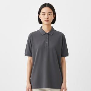 Polo pour femmes Sportswear Quick Dry Breathable Short Sleeve Top for Gym Training Fitness Casual Summer Wear - Product Image 2