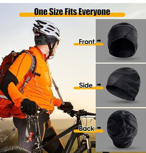 Customized Logo Design Men's Jacquard <b>Beanie</b> Cap-Fully Customized Breathable <b>Waterproof</b> Adjustable Casual Winter <b>Beanie</b> Outdoor - Product Image 4