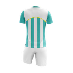 ชุดฟุตบอลสำหรับทั้งชายและหญิงชุดฟุตบอลแห้งเร็วน้ำหนักเบาพิมพ์โลโก้ได้ตามต้องการดีไซน์ที่ดีที่สุดเสื้อฟุตบอล - Product Image 6