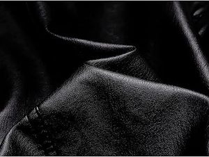 เสื้อแจ็คเก็ตหนังวัวสำหรับผู้ชาย ระบายอากาศได้ดี เป็นมิตรกับสิ่งแวดล้อม แห้งเร็ว อุ่นในฤดูหนาว คอตั้ง สไตล์ลำลอง คุณภาพสูง ราคาสมเหตุสมผล - Product Image 5