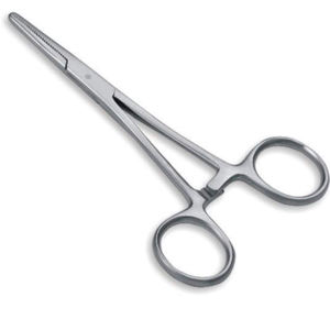 Fórceps Kocher de acero inoxidable, fórceps Kocher de arteria recta de 14 CM, fórceps quirúrgicos de un solo uso - Product Image 5