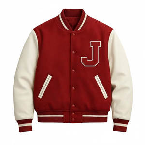 Chaqueta Letterman al por Mayor, Chaqueta de Invierno Transpirable, Chaqueta Letterman de Primera Calidad - Product Image 2