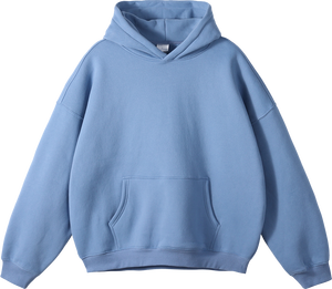 เสื้อมีฮู้ดแบบสวมหัวสำหรับทุกเพศเสื้อมีฮู้ดผ้าคอตตอน100% โอเวอร์ไซส์สำหรับผู้ชาย - Product Image 3