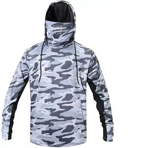 Customized High Quality UPF50+ Fishing <b>Shirt</b> Quick-Drying UV <b>Moisture</b>-<b>Wicking</b> Breathable 100% Polyester Long Sleeves Plus Size - Product Image 5