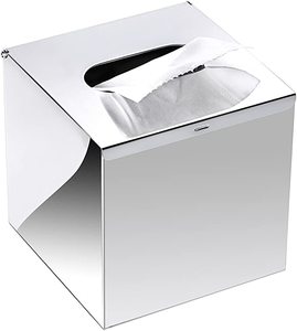 Galvanized Simple Design Metal Tissue Box square Medium Size Metal Finest Quality <b>Silver</b> Ware <b>Napkin</b> Box at Cheapest Price - Product Image 6