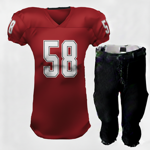 Nouveau maillot de football américain personnalisé, logo d'équipe, manches courtes, respirant, séchage rapide, 100% polyester, uniforme pour l'entraînement et le jour du match - Product Image 4