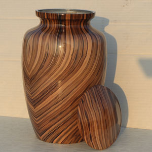 โกศเผาศพสไตล์ไม้ที่ไม่เหมือนใครสำหรับเก็บขี้เถ้าของคนที่คุณรักเพื่อเก็บความทรงจำในราคาไม่แพงโดย HHO - Product Image 4