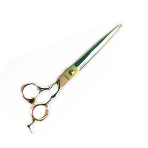 7.5 pouces ciseaux de toilettage miroir polonais acier inoxydable lames tranchantes utilisation de beauté ciseaux de toilettage pour animaux de compagnie - Product Image 4