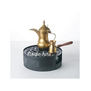 Chauffe-théière en fer noir de qualité supérieure, forme ronde, taille personnalisée, pour accessoires de cuisine - Product Image 3