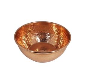 Nouvelle tendance métal pur cuivre évier taille personnalisée forme couleur décoratif cuivre évier avec poignée - Product Image 3