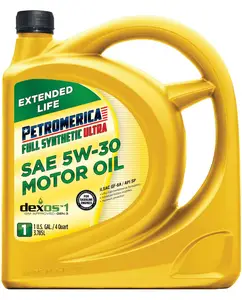 PETROMERICA DEXOS 1 GEN 3 FULL SYNTHETIC SAE 5W-30 4 Quart 4 Pack ULTRA MOTOR OIL