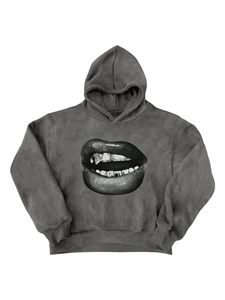 Sweat-shirt à capuche pour homme, imprimé DTG, coupe ample, poids lourd, style streetwear, vêtement décontracté, conçu pour le confort et le style. - Product Image 6