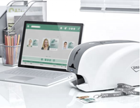 Impresora de Tarjetas de Identificación de PVC de una Cara IDP Smart 31S, 300 dpi de Alta Resolución, en Stock
