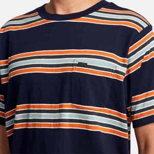 Chemise rayée décontractée à manches courtes pour hommes-Légère et respirante, idéale pour l'été et un usage quotidien - Product Image 5