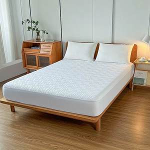 Protecteur de matelas ultrasonique personnalisé, résistant aux taches, anti-acariens, imperméable, 400 g/m², 300 g/m² - Product Image 1