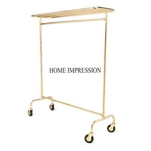 Heavy Duty Metal Made High Grade Gold Plated Most Fancy Unique Fancy Designer Luxurious Look <b>Luggage</b> Rack From Indian Supplier - Product Image 3