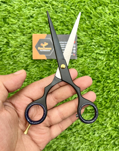 Tijeras de corte de pelo de 6,5 pulgadas de mano derecha de acero japonés profesional, tijeras de peluquero con borde de afeitar, punta de hoja afilada para peluquería - Product Image 3