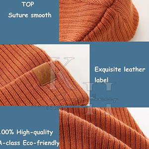 2025 dernier Style du Pakistan Vintage couleur unie 100% coton respirant imperméable bonnet chapeaux Logo personnalisé impression numérique pour - Product Image 5