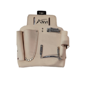 ANVI1002 Petite pochette de rangement pour outils de cloison sèche en cuir à 7 poches pour la construction avec emballage personnalisé - Product Image 1