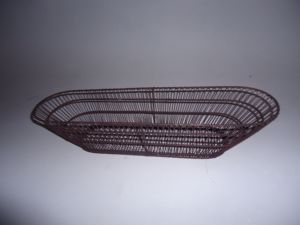 Meilleure vente Paniers en métal en fer plaqué or noir Conteneur de stockage Paniers de fruits à prix réduit - Product Image 5