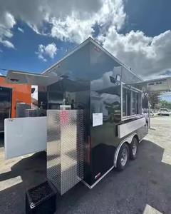 Cuisine mobile standard américaine, remorque de restauration de rue, camion commercial, concession, 2001-3000 kg, taille personnalisée - Product Image 3